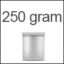 250 gram poeder