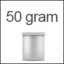 50 gram poeder