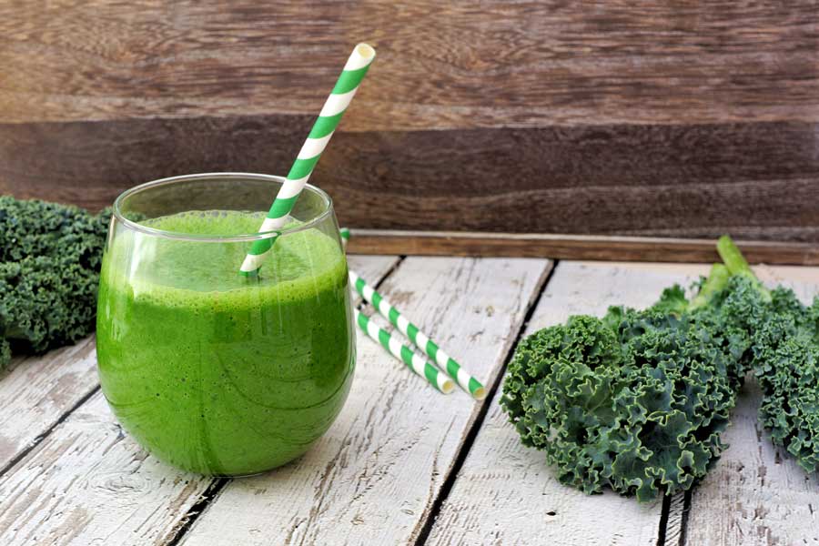 groene smoothie vanille