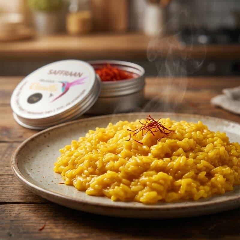Risotto met Saffraan
