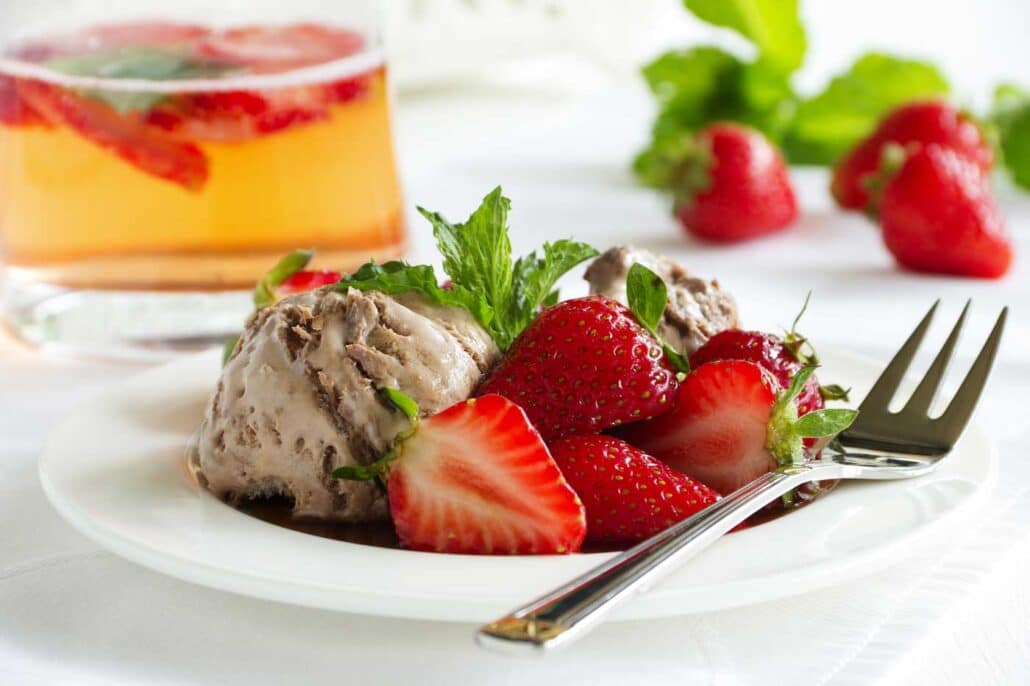 Aardbeien met Balsamico