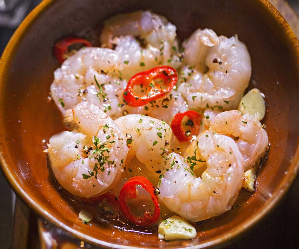 Gambas al ajillo