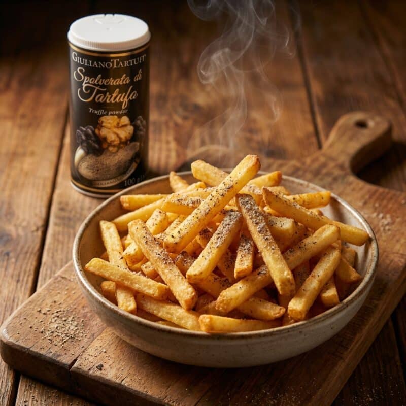 Friet met Truffelpoeder