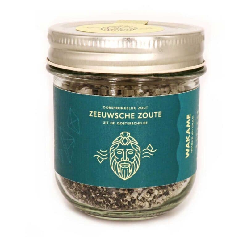 Zeeuwsche Zoute Wakame Glazen Pot