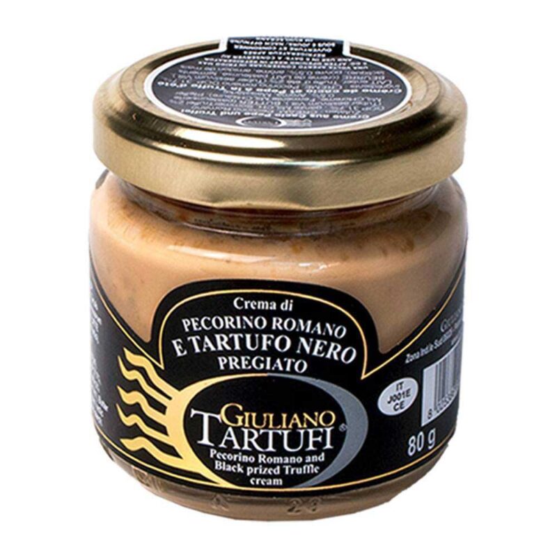 Zwarte Truffelcrème met Pecorino Romano