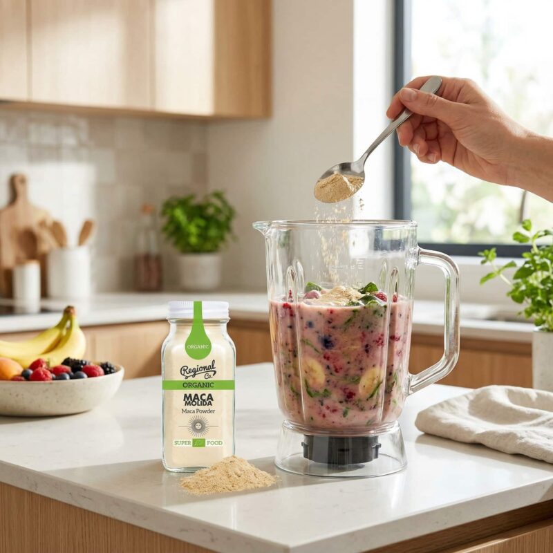 Smoothie met Maca Poeder