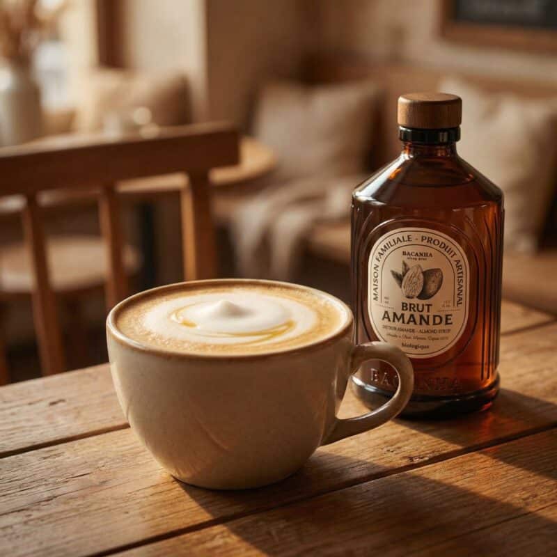 Amandelsiroop met Koffie