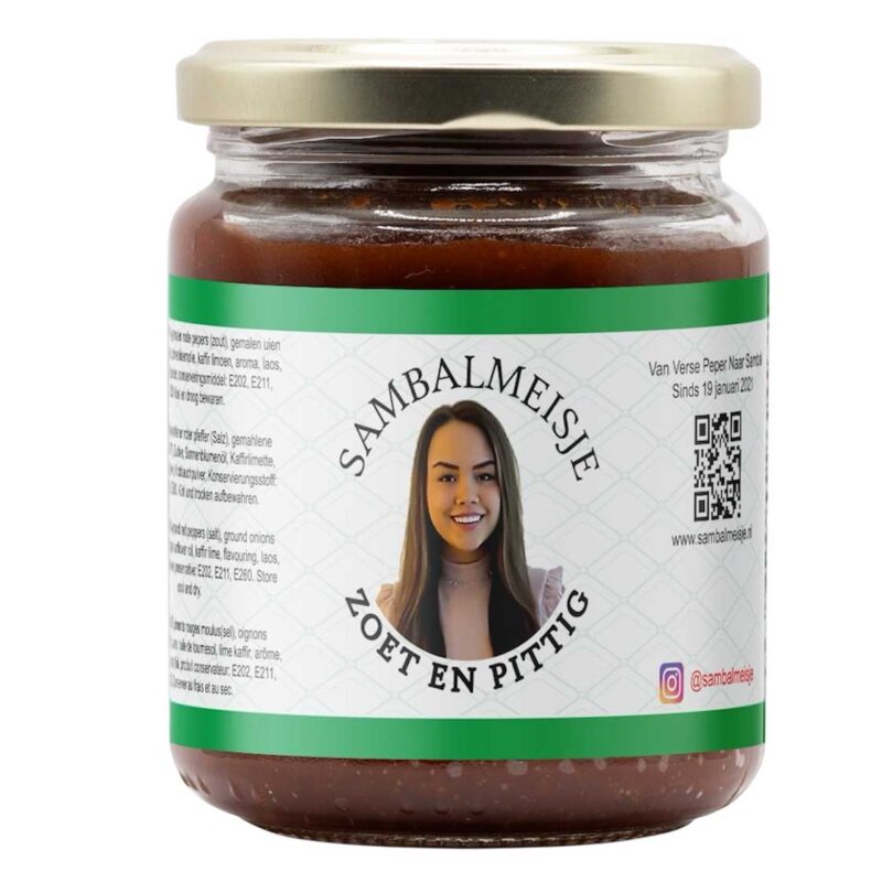 Sambal Zoet en Pittig Sambalmeisje