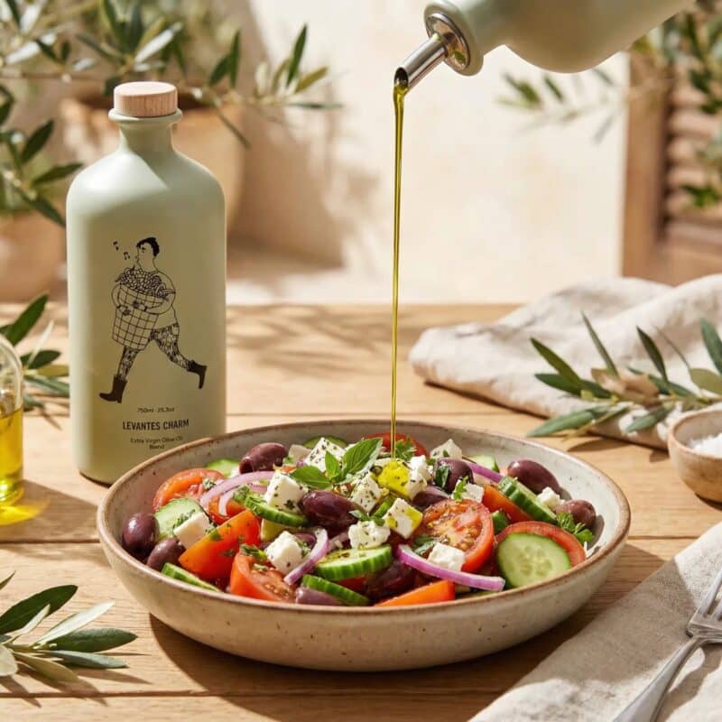 Salade met heerlijke Levantes Charm BIO