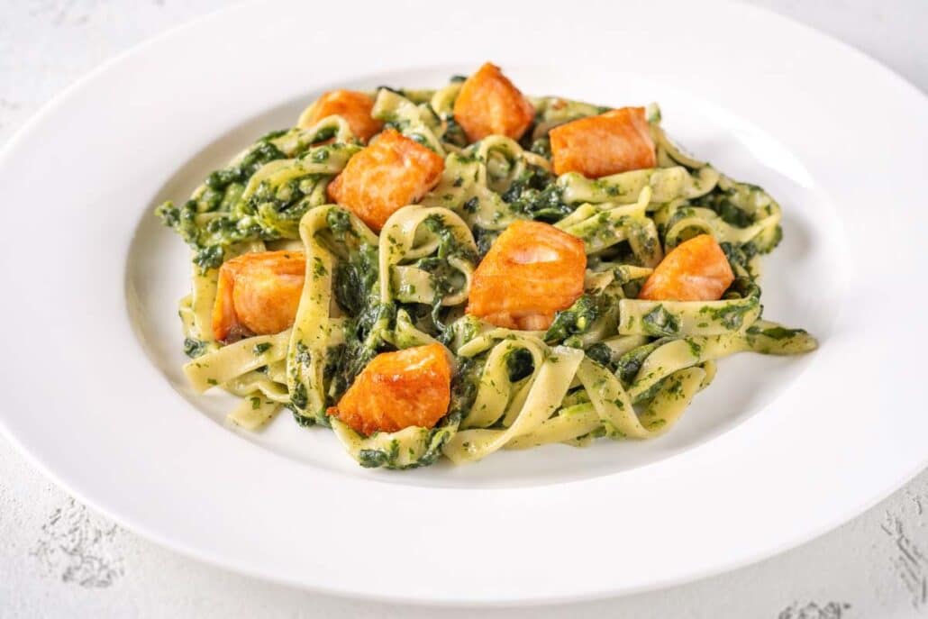 Tagliatelle met Zalm