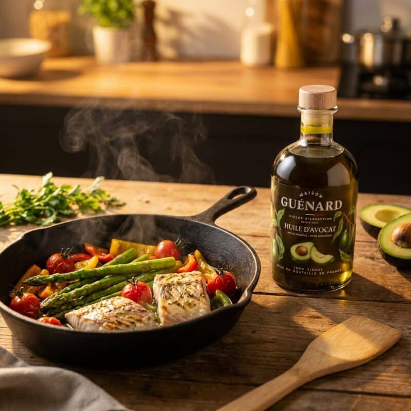 Avocado Olie met Verse Groente