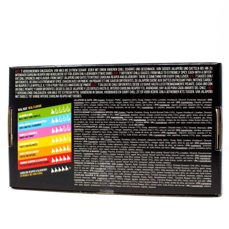 Crazy Bastard Mild to Very Hot - Set van 7 - 7 x 100 ML - Afbeelding 3