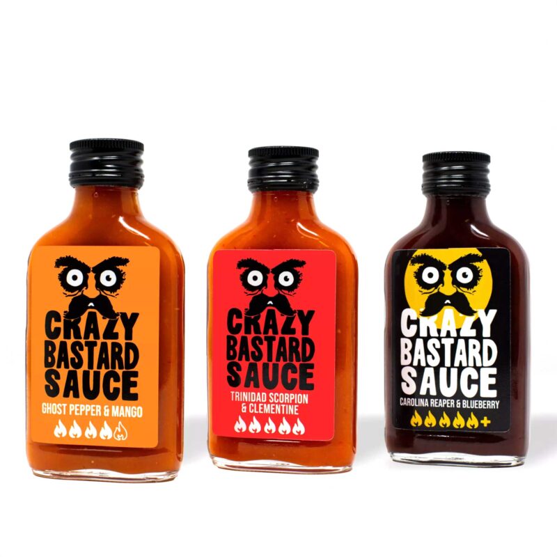 Crazy Bastard Very Hot - Set van 3 - 3 x 100 ML - Afbeelding 2