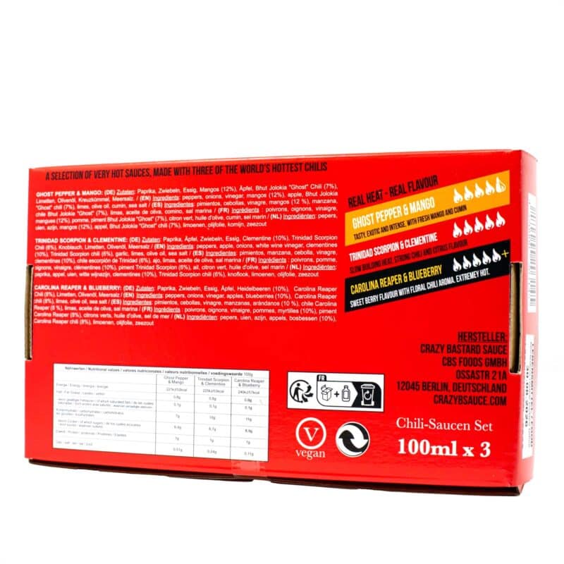 Crazy Bastard Very Hot - Set van 3 - 3 x 100 ML - Afbeelding 3