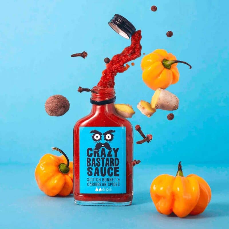 Crazy Bastard - Scotch Bonnet & Caribbean Spices - 100 ML - Afbeelding 2
