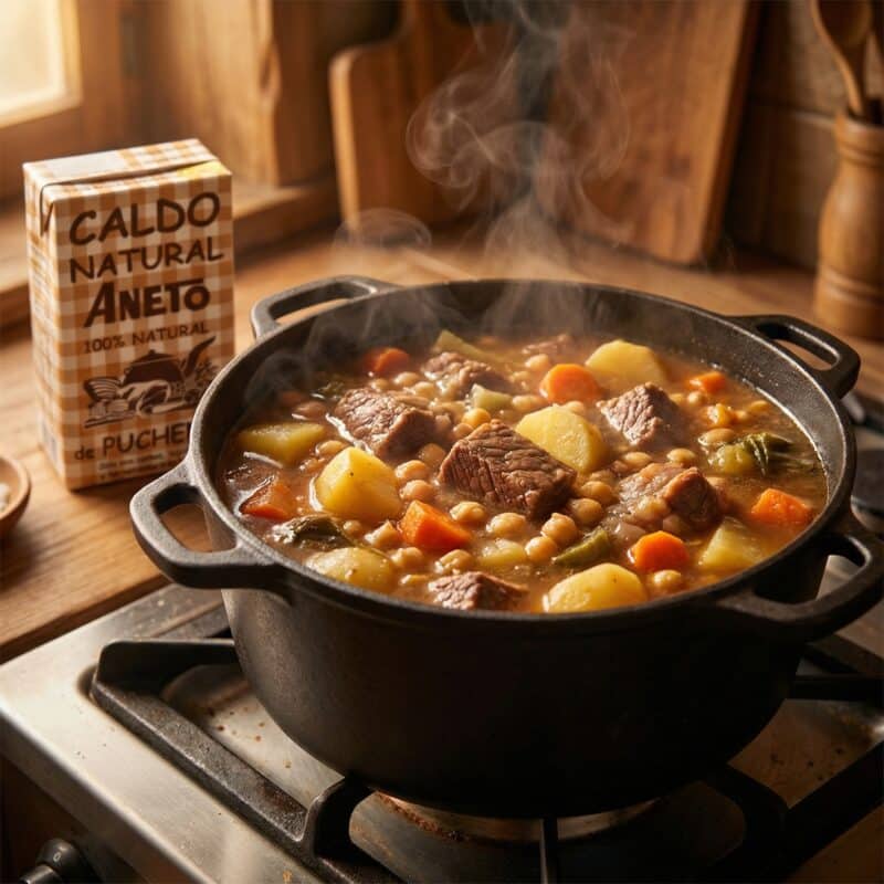 Stoofpotje met Stoofpotbouillon van Aneto