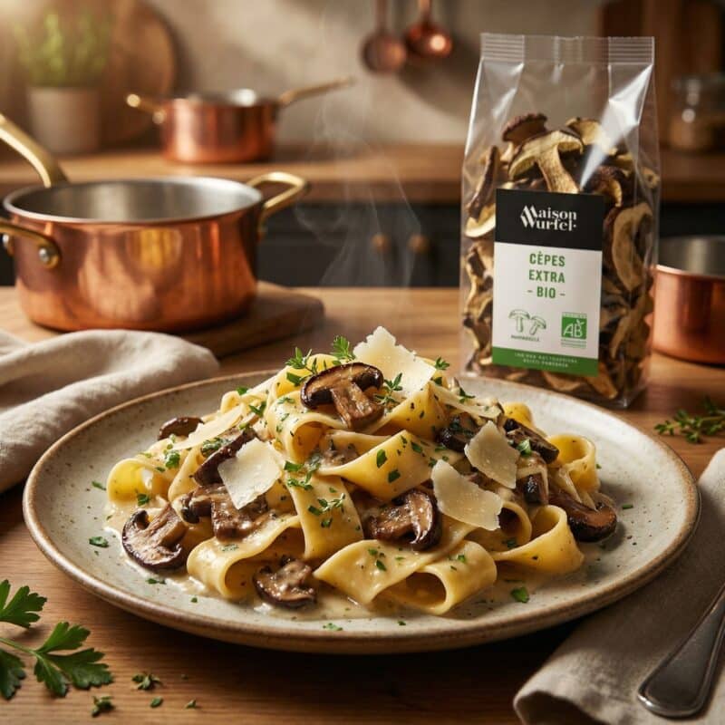 Pasta met Eekhoorntjesbrood