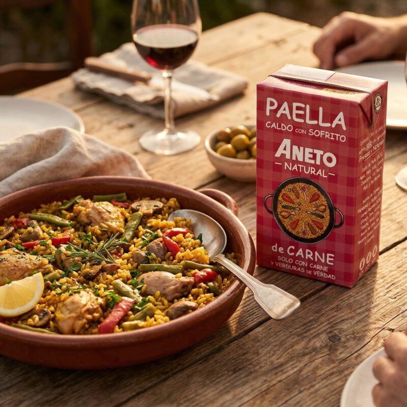 Heerlijk gevulde Paella