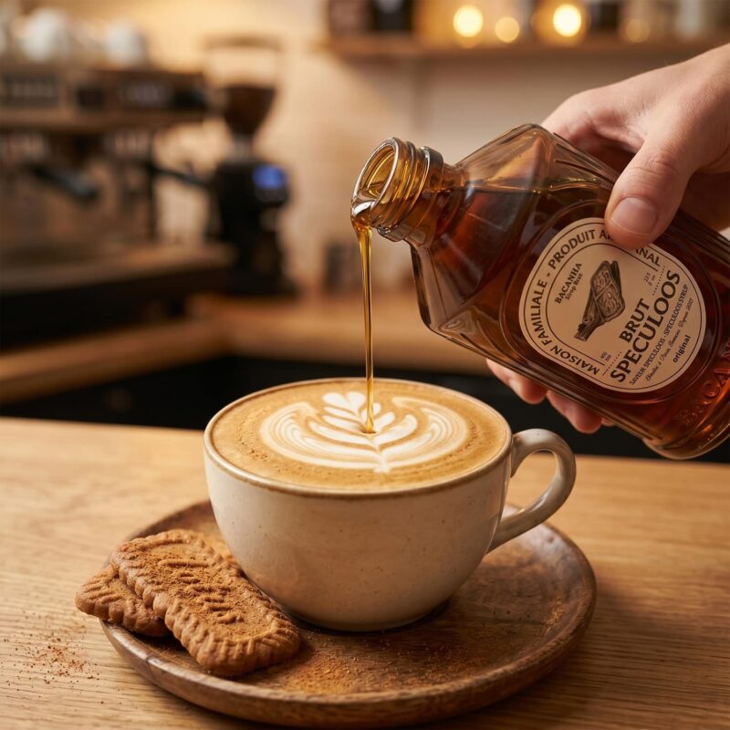 Koffie met Speculoos Siroop