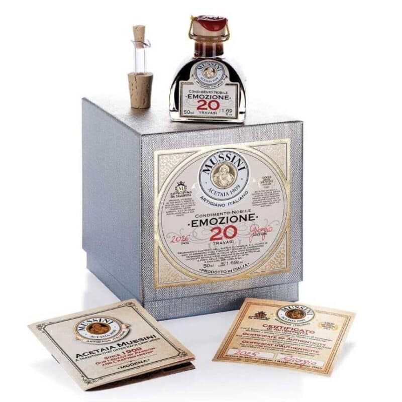 Mussini Cubo Emozione 20 Jaar Zoet-zure Condiment Noble Reserve